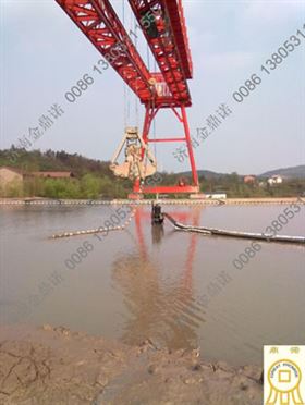 安徽用戶(hù)使用潛水泥沙泵