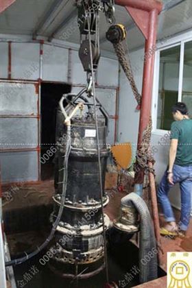 廣東用戶(hù)使用的抽沙泵