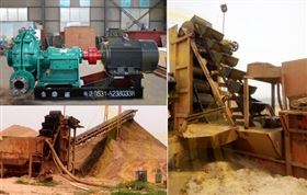 8寸臥式吸沙泵及使用現場(chǎng)